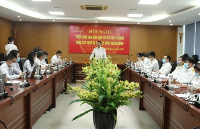 Cục Thuế Quảng Ninh: Đồng bộ các giải pháp triển khai hóa đơn điện tử