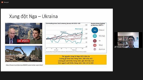 Ngành gỗ Việt Nam: Cạnh tranh khốc liệt về nguồn nguyên liệu nếu cuộc chiến Nga - Ukraine kéo dài