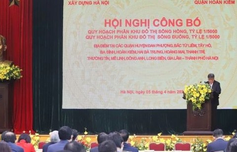 Hà Nội chính thức công bố quy hoạch đô thị sông Hồng