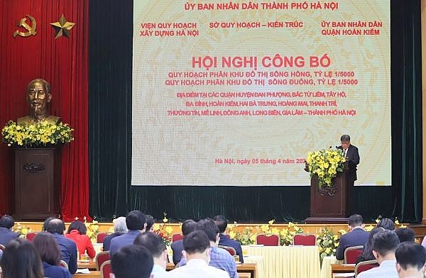 Hà Nội chính thức công bố quy hoạch đô thị sông Hồng