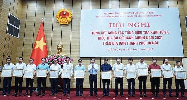 Tổng điều tra kinh tế trên địa bàn Hà Nội 2021: Số doanh nghiệp tăng 31,4%