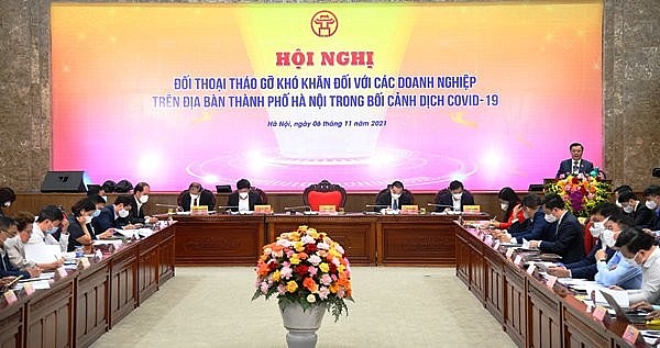 Hà Nội đối thoại với các doanh nghiệp trong nước trên địa bàn thành phố