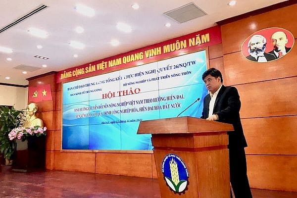 Sớm ban hành nghị quyết mới để phát triển tam nông theo hướng hiện đại, bền vững