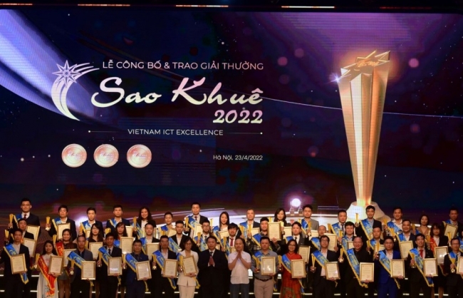174 sản phẩm, dịch vụ, giải pháp nhận Giải thưởng Sao Khuê 2022