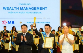 Ứng dụng đầu tư tài chính Wealth Management trên App MBBank đạt giải Sao Khuê 2022