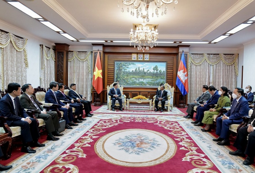 Bí thư Thành ủy Hà Nội Đinh Tiến Dũng kết thúc thành công chuyến thăm và làm việc tại Vương quốc Campuchia