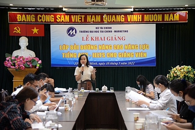 UFM khai giảng các lớp bồi dưỡng nâng cao năng lực tiếng Anh cho giảng viên