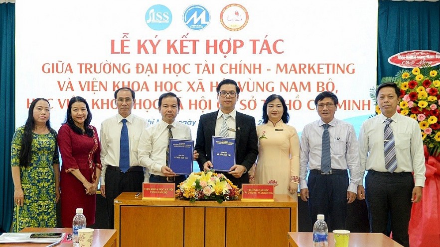 UFM và Viện Khoa học xã hội vùng Nam Bộ và Học viện Khoa học Xã hội cơ sở Tp. Hồ Chí Minh ký kết hợp tác