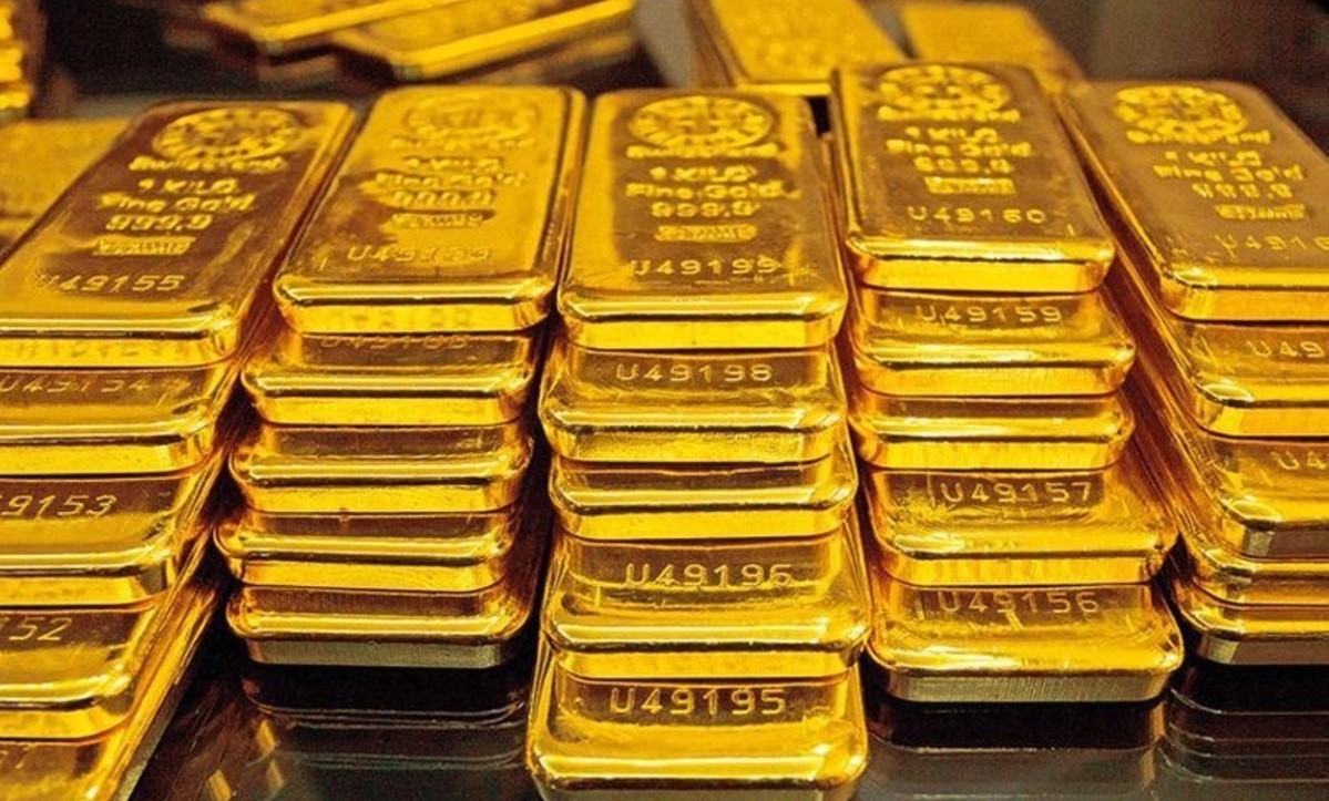 Giá vàng thế giới giảm dưới mốc 1.800 USD/ounce