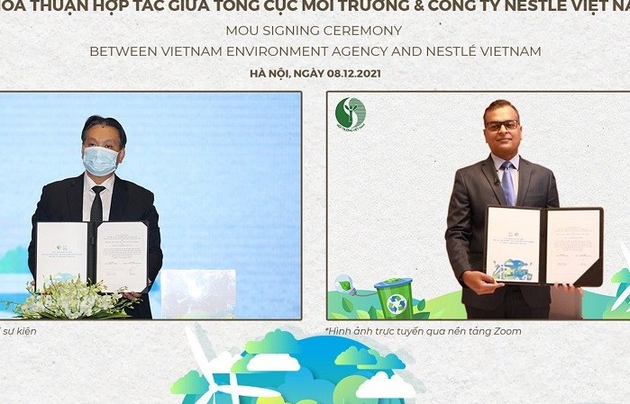 Nestlé Việt Nam hợp tác với Tổng cục Môi trường và công bố Cam kết trung hòa nhựa đến năm 2025