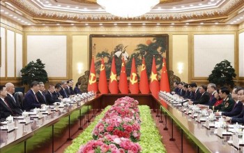 Tổng Bí thư, Chủ tịch nước Tô Lâm hội đàm với Tổng Bí thư, Chủ tịch nước Trung Quốc Tập Cận Bình