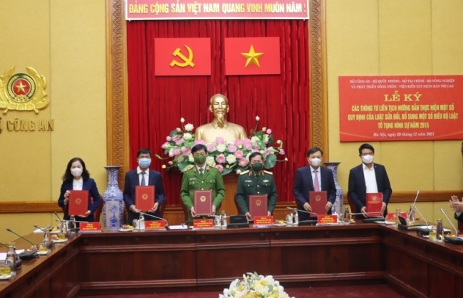 bo tai chinh phoi hop thuc hien mot so quy dinh moi cua bo luat to tung hinh su