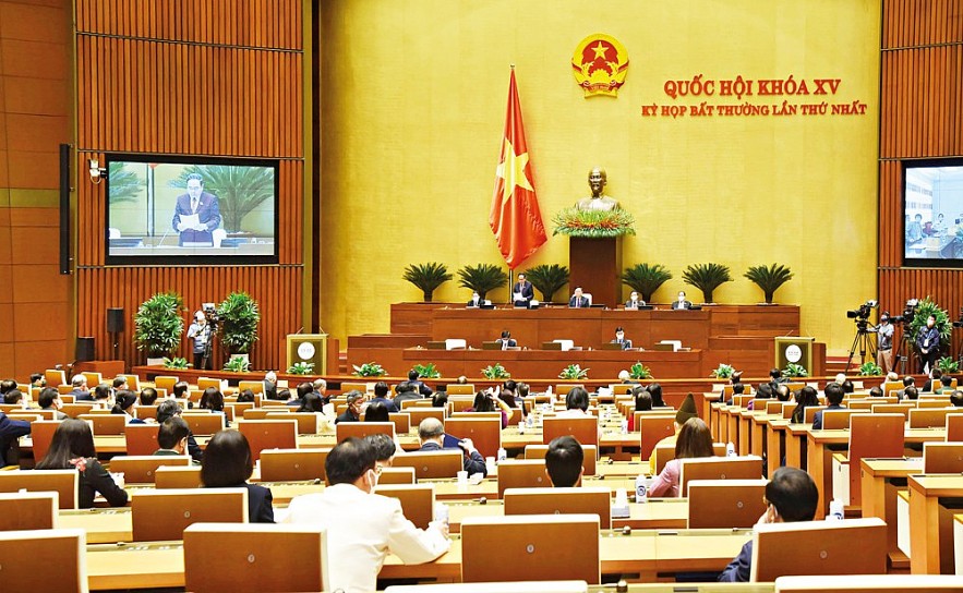 Đúng ngày làm việc đầu tiên của năm 2022, ngày 4/1/2022, Quốc hội khai mạc Kỳ họp bất thường lần thứ nhất.  