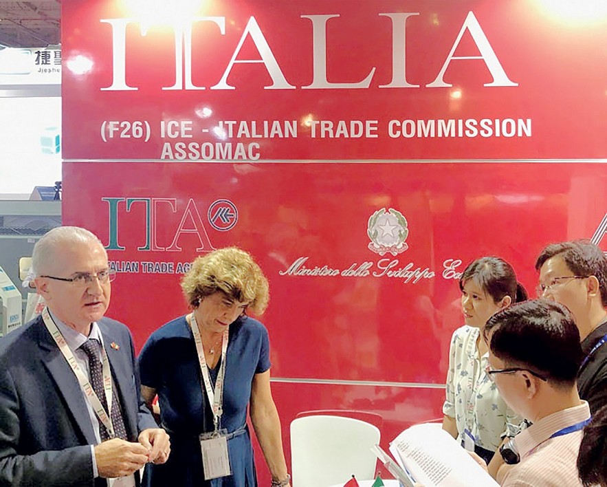 Việt Nam được đánh giá là một trong những thị trường tiềm năng, chiến lược của các doanh nghiệp Ý tại khu vực.