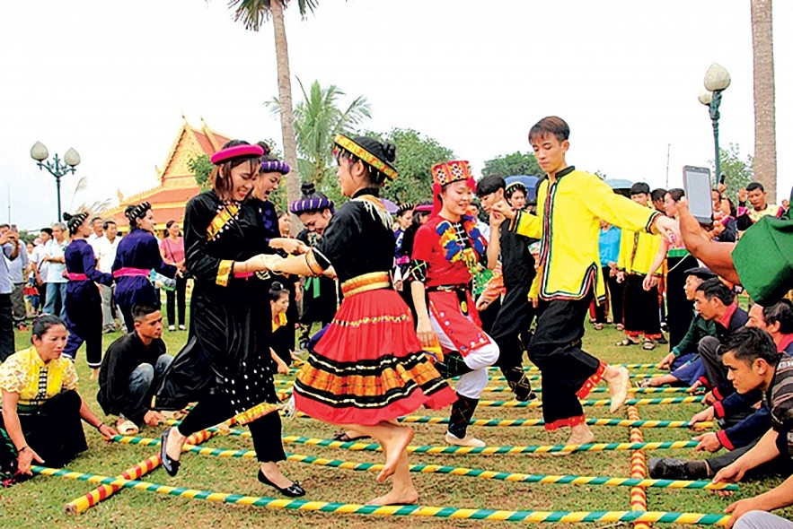 Một trong những hoạt động hấp dẫn trong Ngày hội “Sắc xuân trên mọi miền Tổ quốc”.