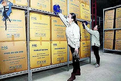 Bảo quản thiết bị, vật tư dự trữ quốc gia tại kho của Chi cục Dự trữ Nhà nước Tiên Sơn (tỉnh Bắc Ninh).