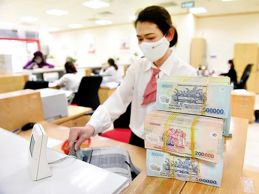 Việt Nam đã áp dụng chính sách tiền tệ, để khuyến khích hoạt động ngân hàng, giảm lãi suất, giảm chi phí vốn vay và mở rộng tín dụng cho người dân và doanh nghiệp.
