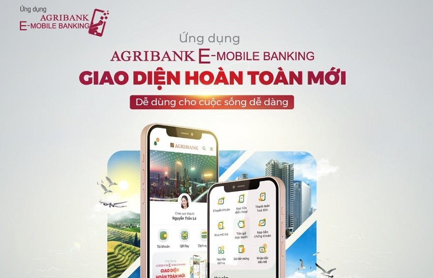 Ứng dụng Agribank E-Mobile Banking chính thức ra mắt phiên bản mới