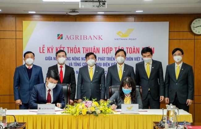 agribank va vietnam post ky ket thoa thuan hop tac toan dien