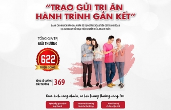 “Trao gửi tri ân – Hành trình gắn kết” mừng sinh nhật 34 năm Agribank