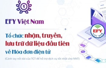 EFY Việt Nam chính thức cung cấp dịch vụ nhận, truyền, lưu trữ dữ liệu về hóa đơn điện tử