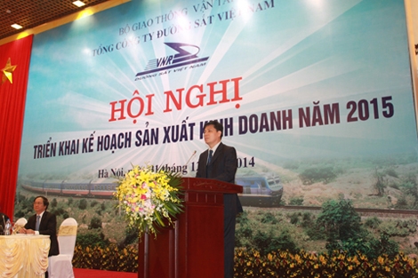 Năm 2014, doanh thu ngành Đường sắt tăng 11%
