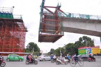 Bộ mặt Đường sắt trên cao Cát Linh - Hà Đông trước ngày thi công trở lại