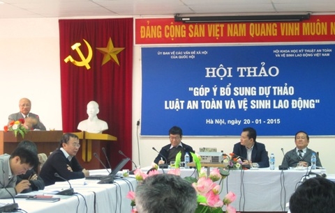 gop y bo sung du thao luat an toan ve sinh lao dong