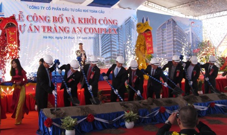 Hà Nội: Khởi công dự án Tràng An Complex