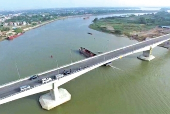 Nam Định: Đưa vào sử dụng Cầu Tân Phong trên Quốc lộ 21B