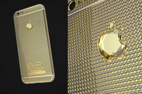 6- Diamond Studded iPhone 6 – 2,5 triệu USD