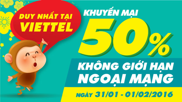 Viettel công bố 2 ngày khuyến mại khủng trước khi nghỉ Tết