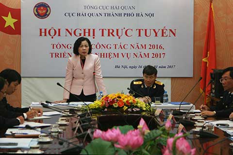 Hải quan Hà Nội: Năm 2017 phấn đấu thu ngân sách 21.500 tỷ đồng