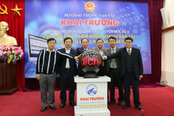 Năm 2017, Bộ GTVT sẽ hoàn thành 38 dịch vụ công trực tuyến mức độ 3, 4