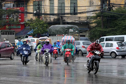 Thủ đô Hà Nội có mưa vài nơi, trời vẫn rét trong ngày hôm nay