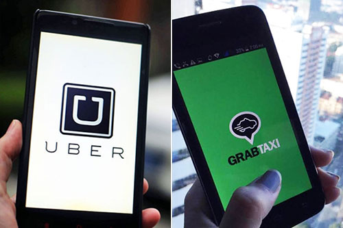 Hà Nội yêu cầu Uber, Grab công khai giá cước vận tải