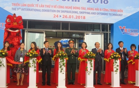 vietship 2018 thu hut gan 100 doanh nghiep trong linh vuc dong tau