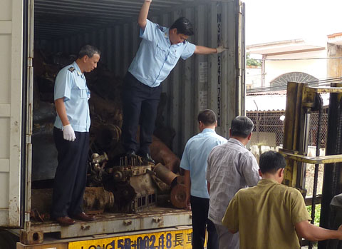 Hướng dẫn hãng tàu khai báo thông tin phế liệu nhập khẩu