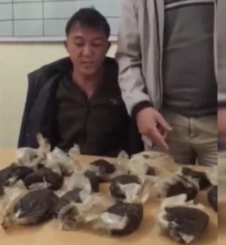 dien bien bat giu vu buon lau 10 kg thuoc phien