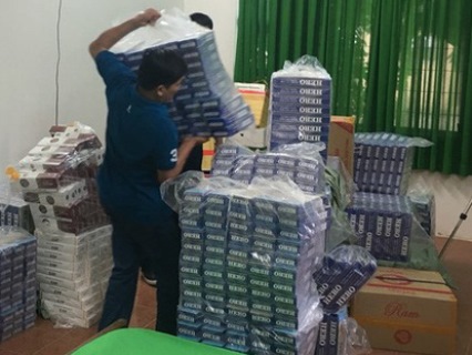 TP. Hồ Chí Minh: Phát hiện hơn 7.300 bao thuốc lá điếu nhập lậu