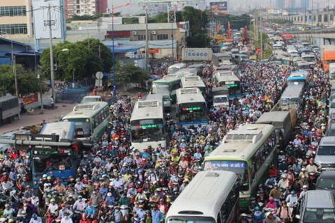 Doanh thu từ dịch vụ vận tải tại TP. Hồ Chí Minh tiếp tục tăng cao