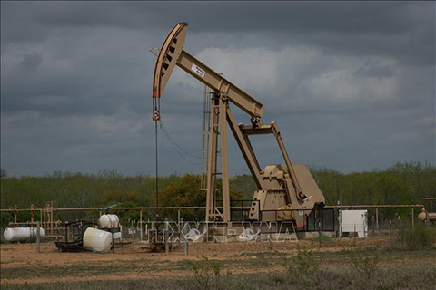 Một cơ sở khai thác dầu tại Cotulla, Texas, Mỹ.