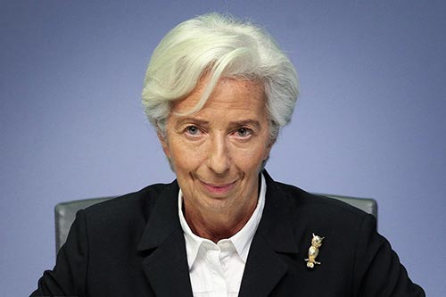 bà Christine Lagarde.