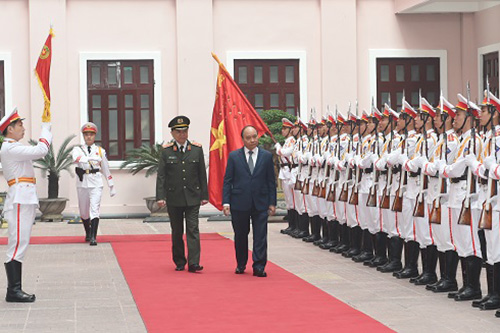 Thủ tướng Nguyễn Xuân Phúc dự lễ đón nhận Huân chương