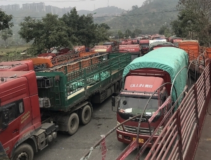 chu dong giai toa un tac hang hoa tai cua khau kim thanh