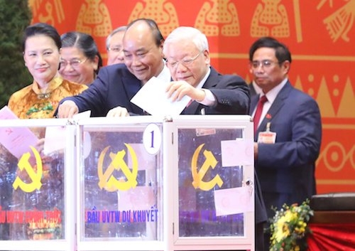 cong bo danh sach ban chap hanh trung uong dang khoa xiii