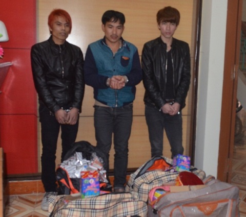 Công an TP Móng Cái (Quảng Ninh) bắt giữ 71,5 kg pháo nổ