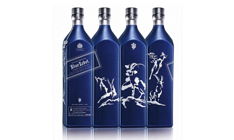 9- Rượu Johnnie Walker Blue Label phiên bản đặc biệt năm Dê