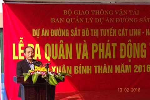 Cuối năm 2016, Đường sắt đô thị Cát Linh