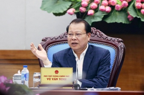 hó Thủ tướng Vũ Văn Ninh phát biểu kết luận cuộc họp